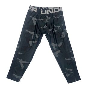 Under Armour Heatgear Fitted Cropped Activewear Leggings Unisex Youth Large